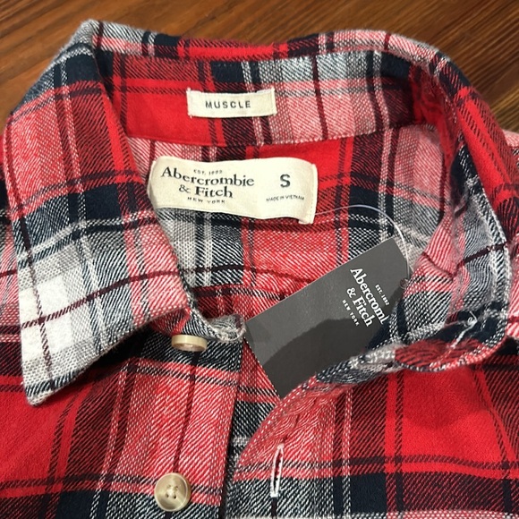Abercrombie and Fitch Flannel - Picture 2 of 2